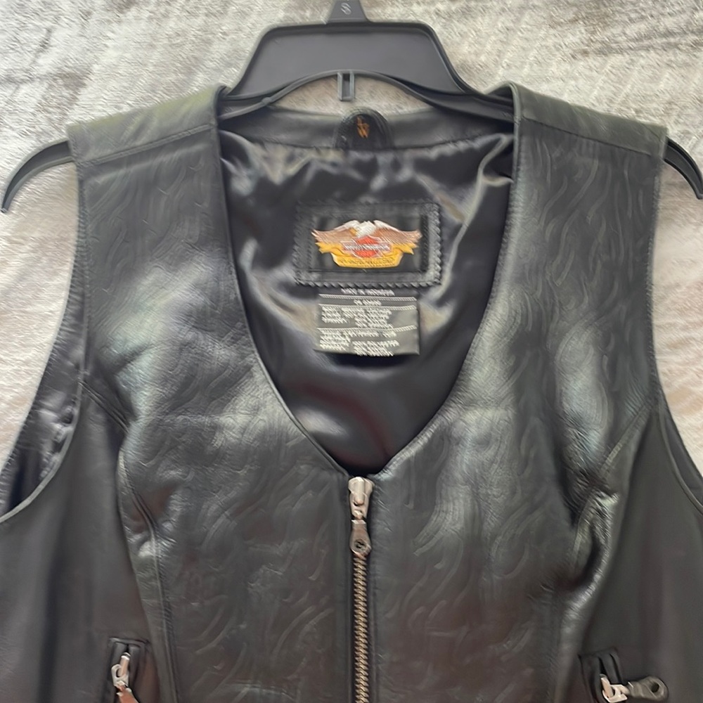 Harley Davidson Leather Vest